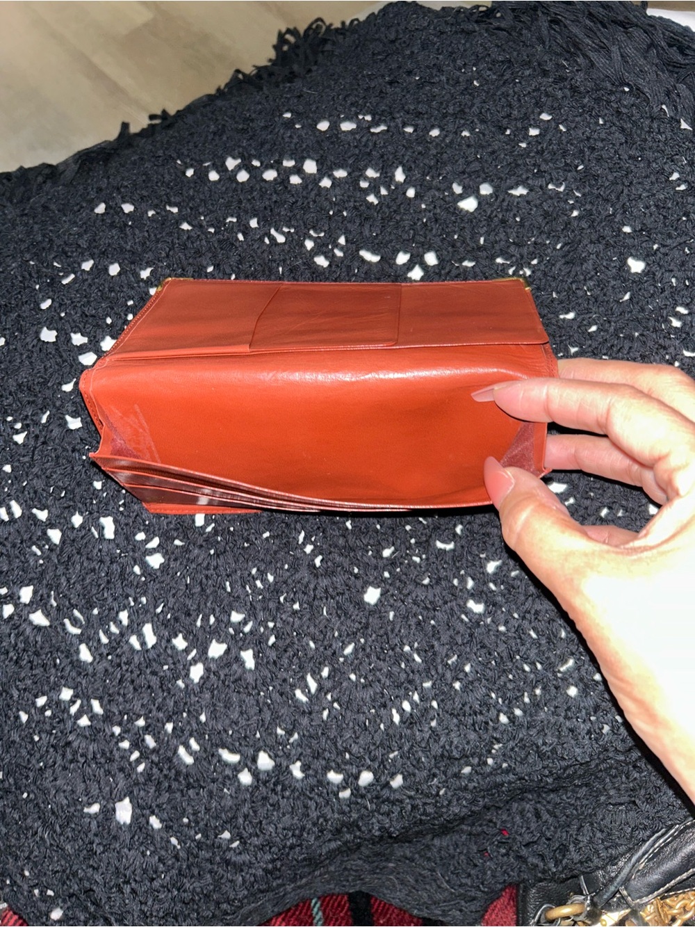 Cartier Leather Card Wallet with Gold Corners - - Picture 5 of 6